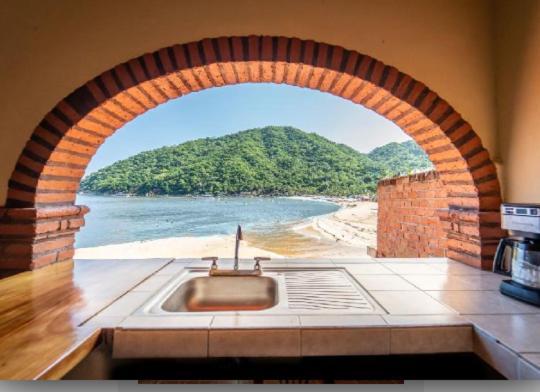 옐라파 Casa Frente Al Mar 빌라 외부 사진
